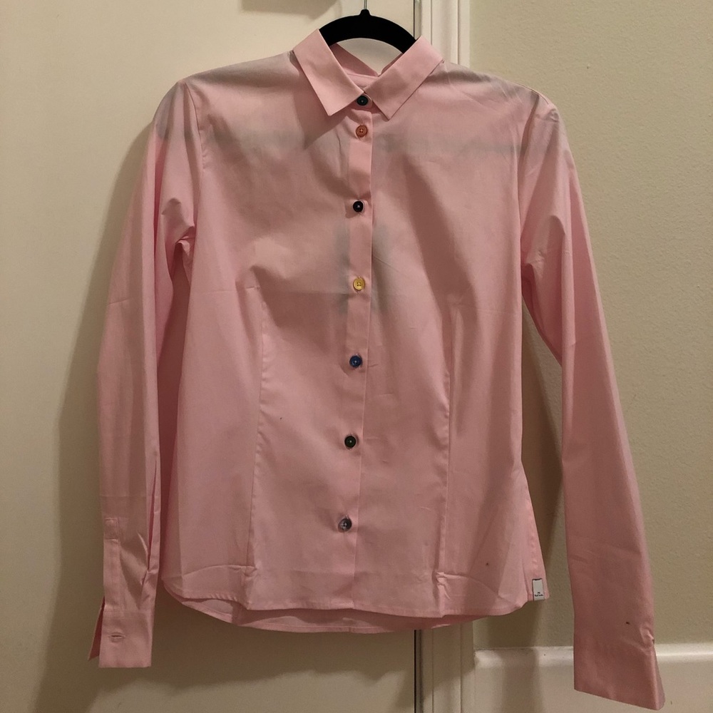 Pink Paul Smith Women’s Button Down Size 40